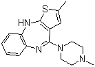 奥氮平分子式结构图