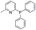 2-二苯基膦-6-甲基吡啶分子式结构图