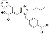 依普罗沙坦分子式结构图