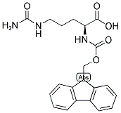 Fmoc-L-瓜氨酸分子式结构图