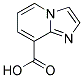 咪唑(1,2-并)吡啶-8-羧酸分子式结构图