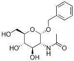 苯基甲基 2-(乙酰氨基)-2-脱氧-alpha-D-吡喃葡萄糖苷分子式结构图