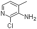 2-氯-3-氨基-4-甲基吡啶分子式结构图