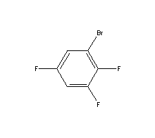 2,3,5-三氟溴苯分子式结构图