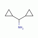 双环丙基甲胺分子式结构图