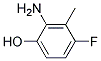 2-氨基-4-氟-3-甲基苯酚分子式结构图