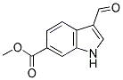 3-甲酰吲哚-6-羧酸甲酯分子式结构图