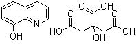 8-羟基喹啉柠檬酸盐分子式结构图