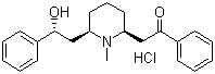 盐酸山梗碱分子式结构图