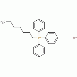 正庚基三苯基溴化磷分子式结构图