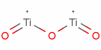 氧化钛(III)分子式结构图
