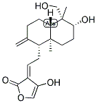 脱水穿心莲内酯分子式结构图