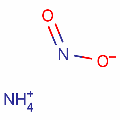 亚硝酸铵分子式结构图