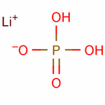 磷酸二氢锂分子式结构图