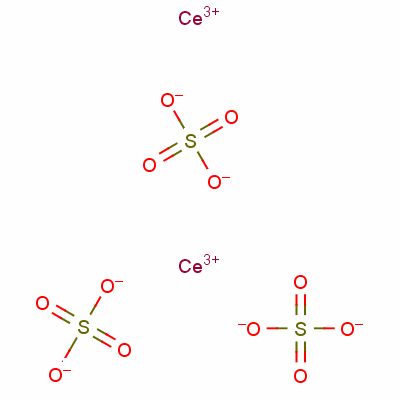 硫酸亚铈分子式结构图