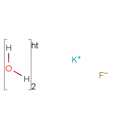 二水合氟化钾分子式结构图