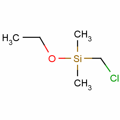 氯甲基二甲基乙氧基硅烷分子式结构图