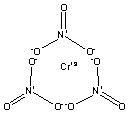 硝酸铬分子式结构图