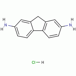 2,7-二氨基芴二盐酸盐分子式结构图