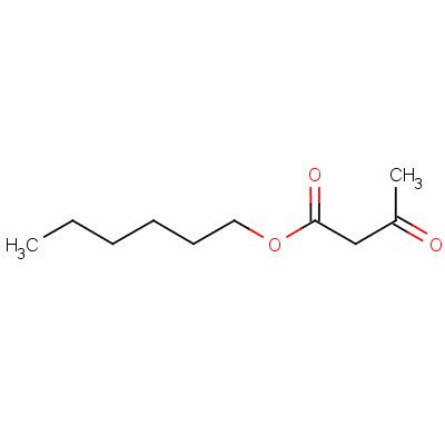 乙酰乙酸己酯;95%分子式结构图