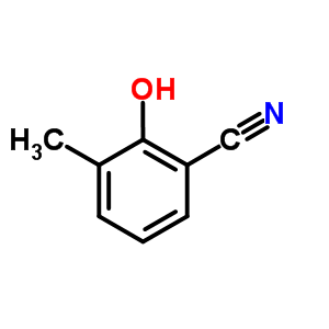 2-羟基-3-甲基苯腈分子式结构图