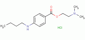 盐酸丁卡因分子式结构图