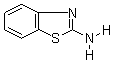 2-氨基苯并噻唑分子式结构图