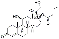 丁酸氢化可的松分子式结构图