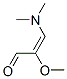 (E)-3-(二甲基氨基)-2-甲氧基丙烯醛分子式结构图