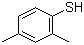 2,4-二甲基苯硫酚分子式结构图