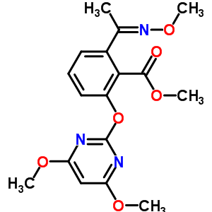 嘧草醚分子式结构图