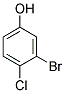 3-溴-4-氯苯酚分子式结构图