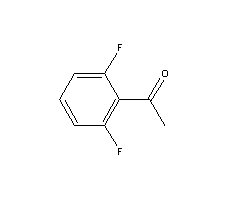2',6'-二氟苯乙酮分子式结构图