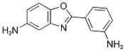 2-(4-氨基苯基)-5-氨基苯并噁唑分子式结构图