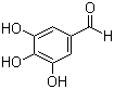 3,4,5-三羟基苯甲醛水合物分子式结构图