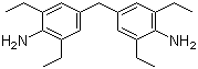 4,4'-亚甲基双(2,6-二乙基苯胺)分子式结构图