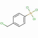 4-氯甲基苯基三氯硅烷分子式结构图