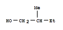 2-甲基-1-丁醇分子式结构图