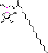 抗坏血酸棕榈酸酯分子式结构图