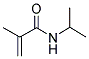 N-异丙基甲基丙烯酰胺分子式结构图