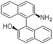 (S)-(+)-2-氨基-2'-羟基-1,1'-联萘分子式结构图