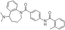 莫扎伐普坦分子式结构图