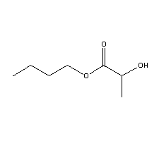 乳酸丁酯分子式结构图