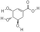 莽草酸分子式结构图