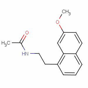 阿戈美拉汀分子式结构图