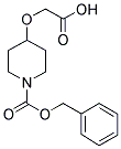 1-Cbz-4-哌啶甲酸甲酯分子式结构图