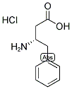 (S)-3-氨基-4-苯基丁酸盐酸盐分子式结构图