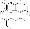 聚[2-甲氧基-5-(2-乙基己氧基)-1,4-苯撑乙烯撑]分子式结构图