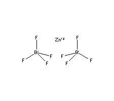 氟硼酸锌分子式结构图