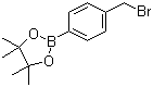 4-溴甲基苯硼酸频哪酯分子式结构图